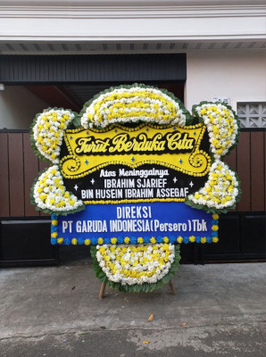 Papan Bunga Duka di Tayuban