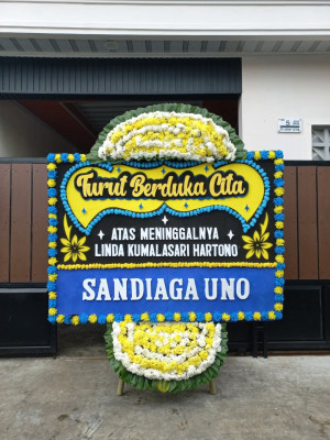Papan Bunga Duka di Tayuban