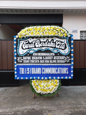 Papan Bunga Duka di Tayuban